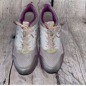 Vionic Venture Silver/Purple Tennis Shoe Size 8 Comfort Quality Support Size 8